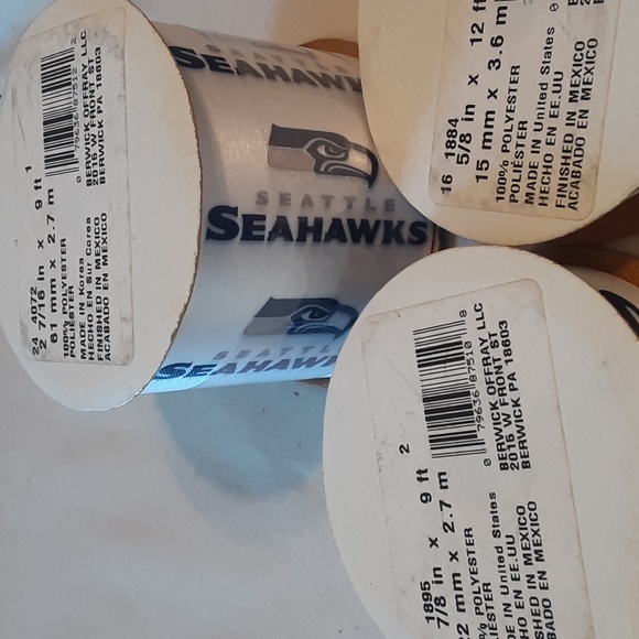 Sports Ribbon -Football-Seahawks, Dolphins. - Picture 2 of 3